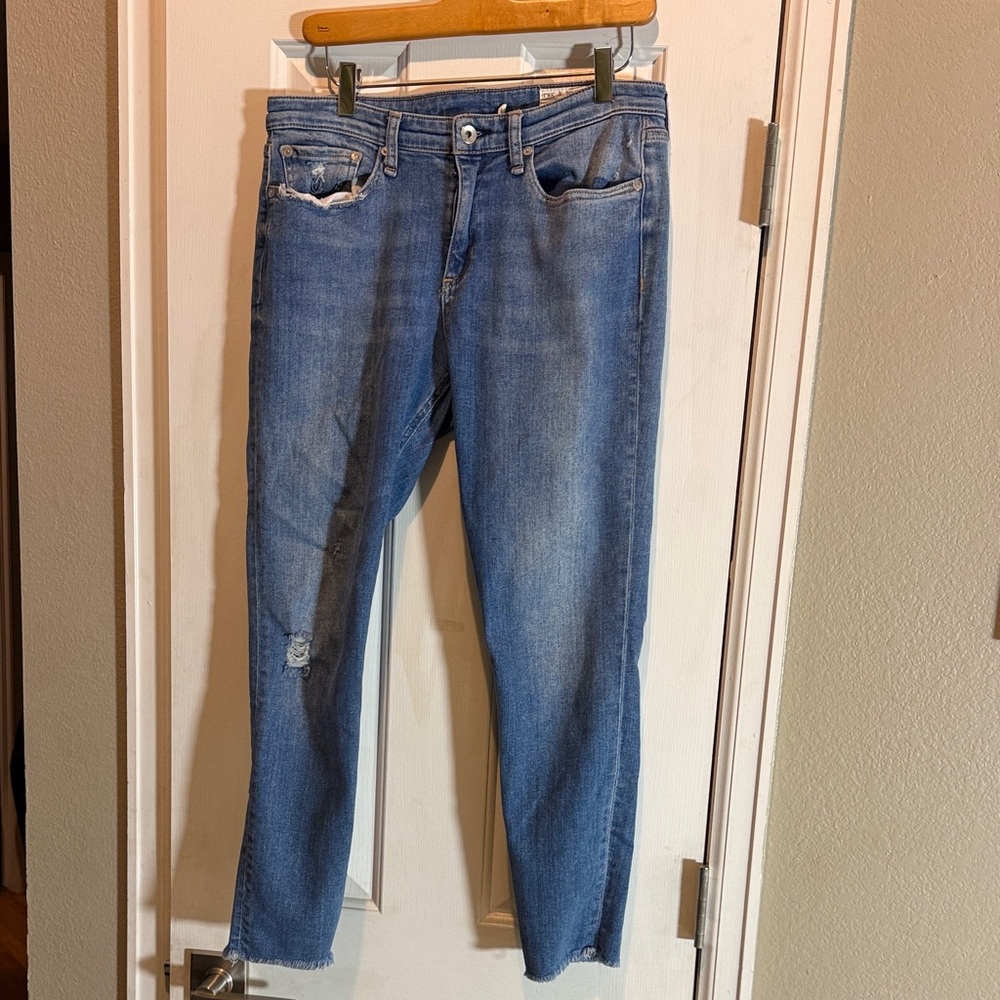 Rag & Bone Cate Mid-Rise Skinny Jeans